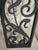 1920s Vintage Art Deco Wrought Iron Gate Doors, 1920s, Set of 2 For Sale - Image 5 of 18