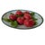 French 5" Christine Viennet French Trompe L’Oeil Porcelain Star Apple Plate For Sale - Image 3 of 10