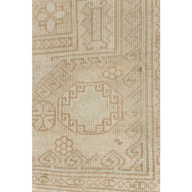 Vintage Circa 1940 Turkish Oushak Rug 5'9 X 7'5 For Sale - Image 9 of 18