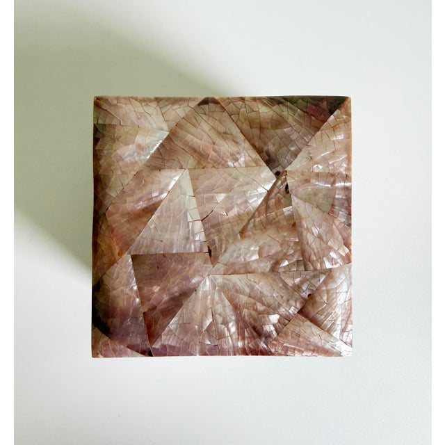 Gumps Vintage Gumps Penshell Boxes, Set of 2 For Sale - Image 4 of 13