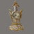 Marie Antoinette V&A Porcelain and Ormolu Mantel Clock, 1960s For Sale - Image 12 of 17