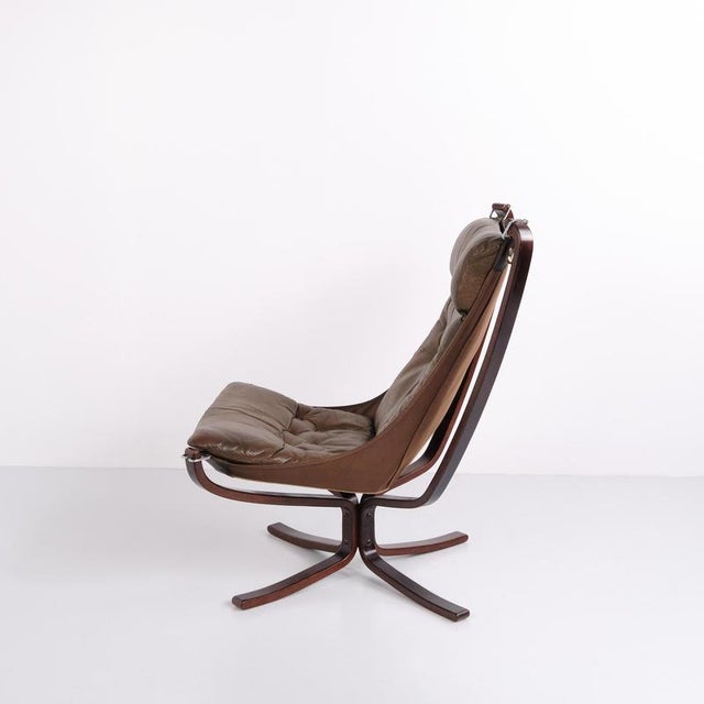 Falcon Lounge Chair by Sigurd Ressell for Vatne Møbler, Norway, 1970s For Sale - Image 12 of 16