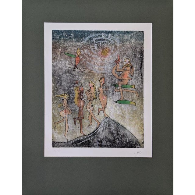 1980s Roberto Matta, Untitled, 1980s, Paper For Sale - Image 5 of 5
