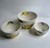 Cream Vintage Set of 3 Maxcera Corp. "Watercolor Lemon" Ceramic Nesting Bowls For Sale - Image 8 of 18