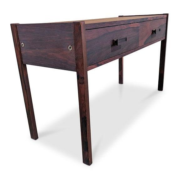 Dimensions 20.25" H 35.5" L and 14" D Vintage made in the 1950's - Recently refurbished. Most of these pieces were crafted...