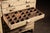 Early 20th Century Chippy Painted Industrial Cabinet For Sale - Image 9 of 14