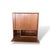 Brown Mid-Century Modern Danish Teak Tambour Door Cabinet, 1960s For Sale - Image 8 of 10