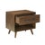 Emery Walnut Nightstand For Sale - Image 4 of 9