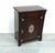 Wood Small Antique Cabinet in Dark Mahogany, 1890s For Sale - Image 7 of 7