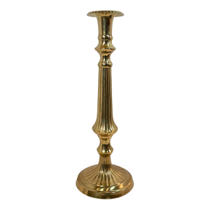 Vintage Large Brass Candle Holder