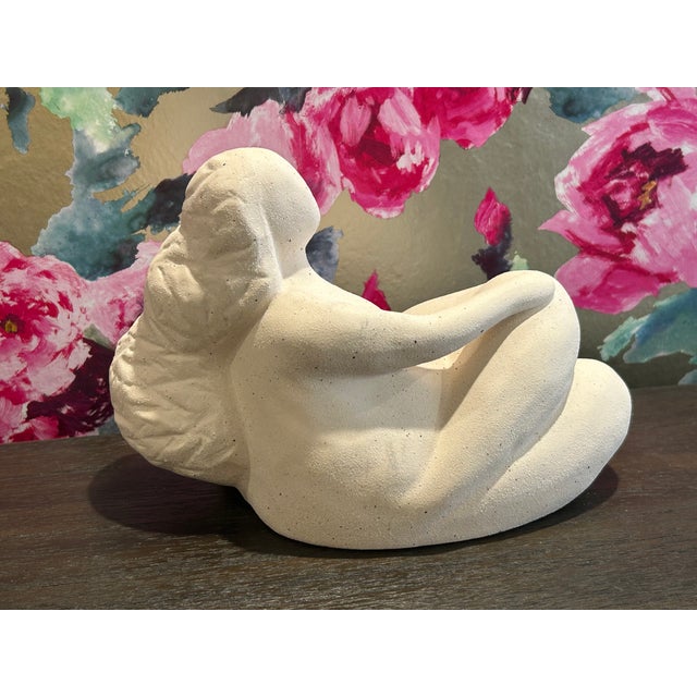 Inspired by Latin American Indigenous sculptures & artwork. Lounging ceramic statue adds a feminine warmth & energy to...