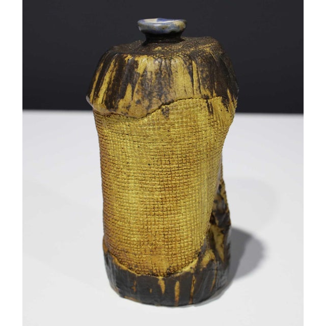 Mid 20th Century Organic Ceramic Vase For Sale - Image 5 of 7