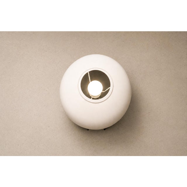1960s Rewired Brazilian Modern Table Lamp in Chrome Metal and Acrylic Shade For Sale - Image 13 of 15