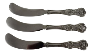 J.E. Caldwell, Philadelphia, Kings Sterling Silver Spreaders - Set of 3