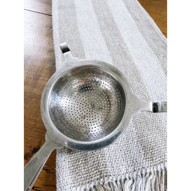 1920s 1920s Christofle Silver Tea Infuser From Hotel George v Paris For Sale - Image 5 of 6