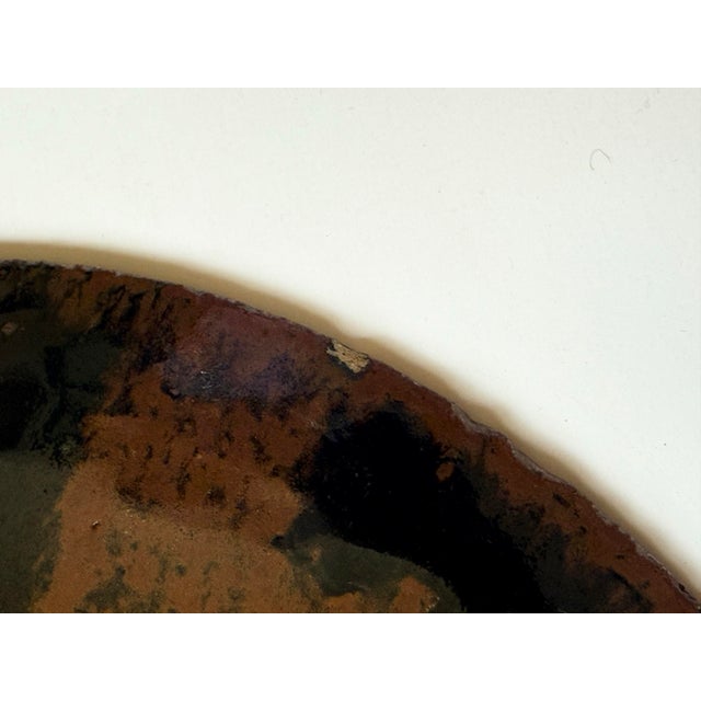 Mid 20th C. Robert Sperry Studio Pottery Shallow Bowl For Sale In Seattle - Image 6 of 8