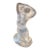 Lalique France “Arms Up Acrobat” Frosted Crystal Sculpture With Original Box For Sale