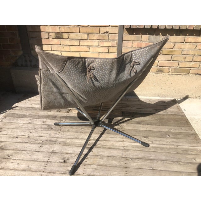 Textile Loung Chair by Salvati & Tresoldi for Saporiti Italia For Sale - Image 7 of 12