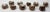 Coastal Vintage Tiger Cowrie Shell Napkin Rings, Set of 10 For Sale - Image 3 of 9