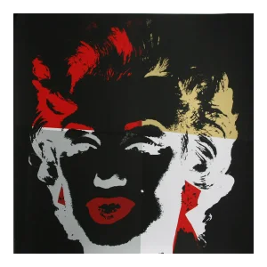 Marilyn II (5), Andy Warhol Serigraph, Stamped Verso by Sunday B. Morning