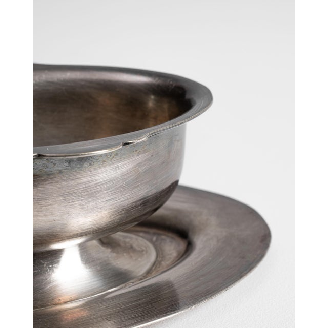 Silver Mid 20th Century France Mid-century Modern Silver Decorative Object For Sale - Image 8 of 15