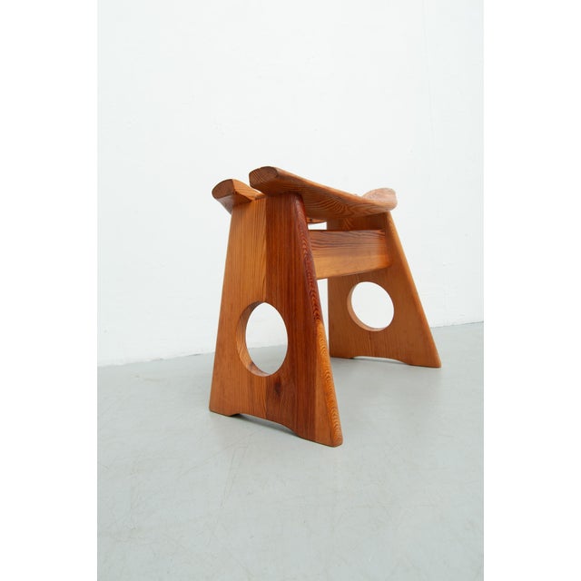 Stool by Gilbert Marklund for Furusnickarn AB, 1960s For Sale - Image 6 of 7
