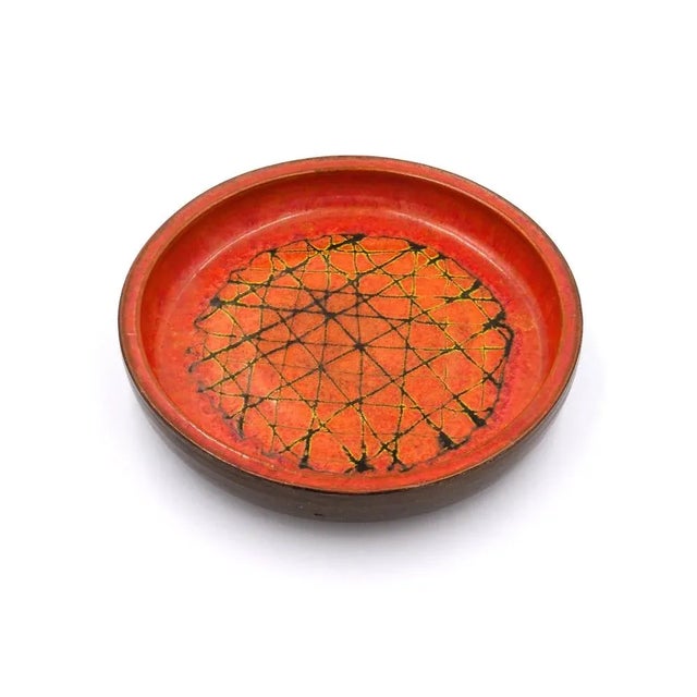 Glazed Ceramic Bowls by Alessio Tasca, 1970s, Set of 7 For Sale - Image 9 of 14