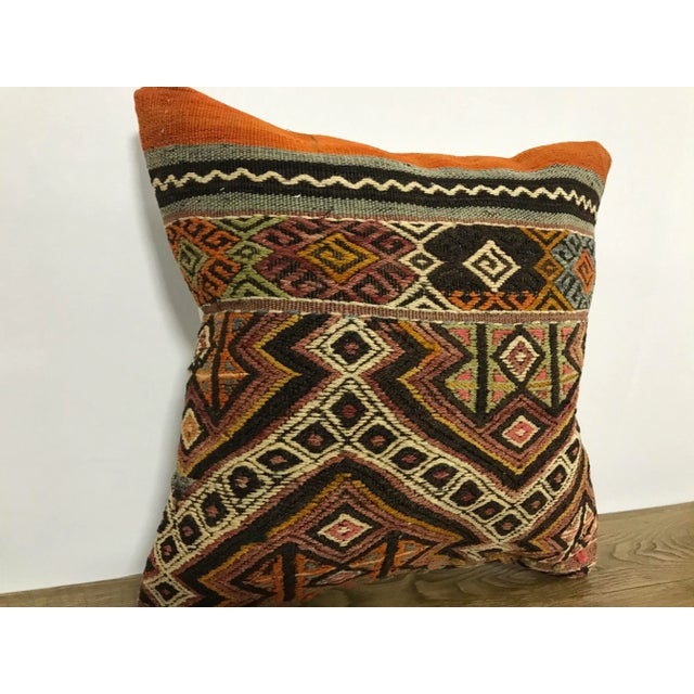 Handmade decorative Turkish vintage pillow cover. Vintage handmade sofa pillow. Traditional Turkish Anatolian cushion...