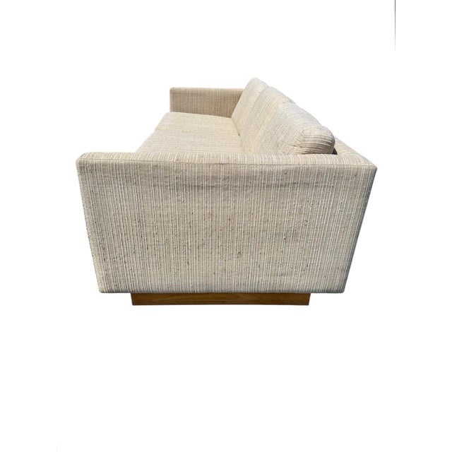 Vintage Danish Modern Teak Sofa & Loveseat W/Original Upholstery - Set of 2 For Sale - Image 12 of 13