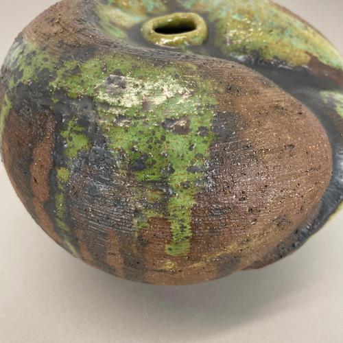 Abstract Fruit Ceramic Studio Pottery Vase from Gerhard Liebenthron, 1977 For Sale - Image 9 of 18