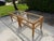 Brown Vintage Woven Rattan End Tables With Glass Tops, Pair For Sale - Image 8 of 12