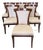 Late 20th Century Set of 6 John Widdicomb Neoclassical Klismos Mahogany Dining Chairs For Sale
