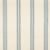 Schumacher X Mark D. Sikes Brentwood Stripe in China Blue Fabric For Sale