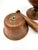Early 19thC Tiger Oak and Copper Lined Jumbo Footed Primitive Industrial Apothecary Mortar and Pestle or Planter For Sale - Image 11 of 12