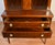 1930s Federal Style Mahogany Secretary Desk Hutch Display Cabinet Bookcase For Sale - Image 12 of 18
