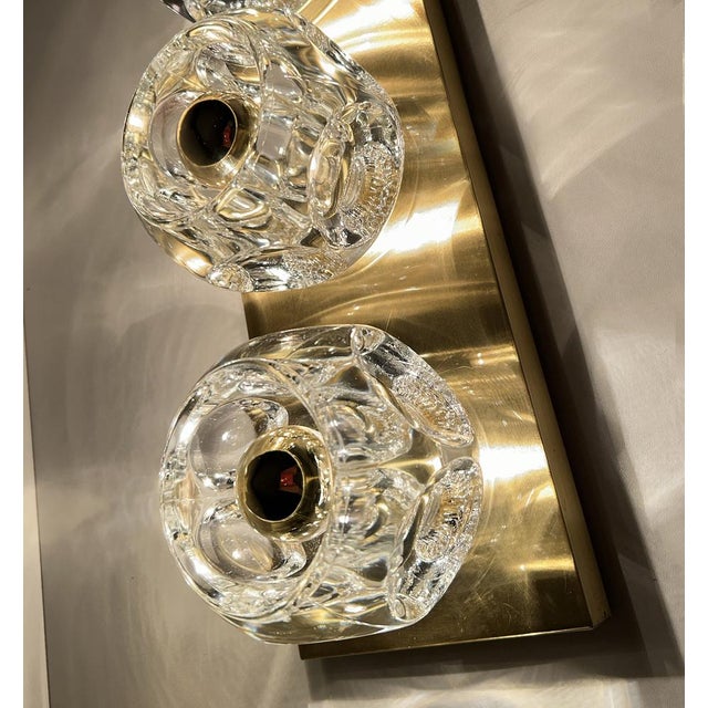 Large Glass Sconces from Peill & Putzler, 1970s, Set of 2 For Sale - Image 16 of 18