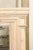 Large French 19th Century Neutral Trumeau Wall Mirror With Natural Wood Finish For Sale - Image 4 of 9