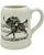 Vintage Paul Brown Equestrian Polo Player Ceramic Mug For Sale - Image 12 of 12