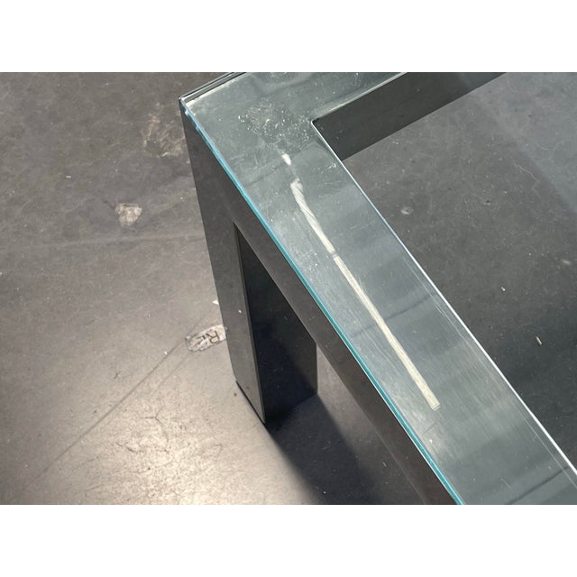 MCM Chrome and Glass Coffee Table, Milo Baughman Style, Mid Century Modern For Sale In Naples, FL - Image 6 of 12