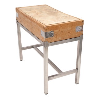 Mid-Century Butcher's Block, 1960s For Sale