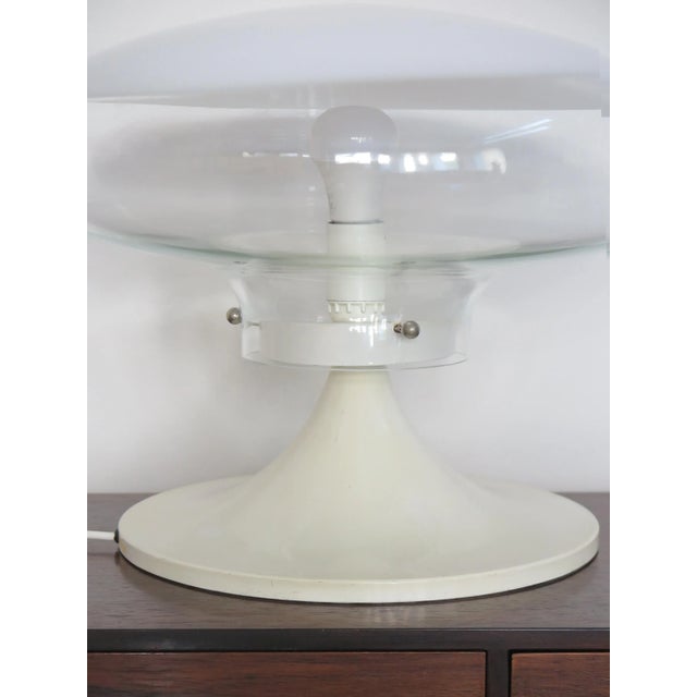Gill Model Table Lamp attributed to Roberto Pamio for Leucos, Italy, 1960s For Sale - Image 6 of 11