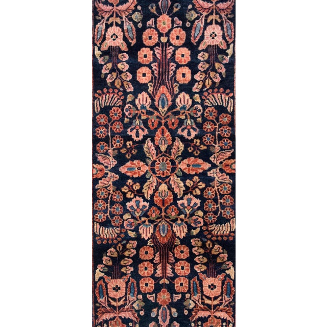 Textile Early 20th Century Persian Sarouk Rug For Sale - Image 7 of 16