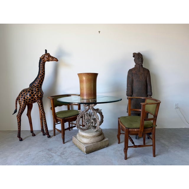 Chinese Chinese Life-Size Terracotta Warrior Free Standing Floor Sculpture For Sale - Image 3 of 12