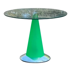 1980's Italian Tavolo Birillo Illuminated Side Table Lamp by Parisotto for Fontana Arte