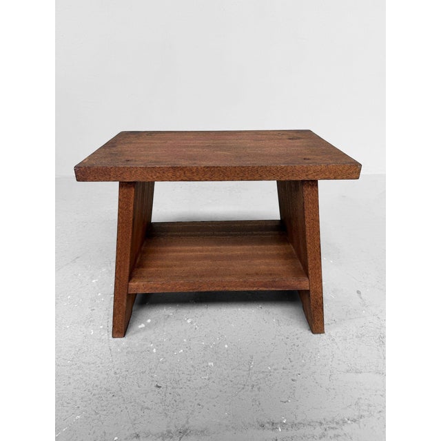 1970s Japanese Wooden Step Stool, Fumidai, 1970s For Sale - Image 5 of 11
