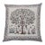 Morris Tree Cream Tapestry Cushion With Feather Filler - 46x46cm (18"x18") For Sale