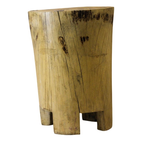 Wood Side Table, Cameroon For Sale