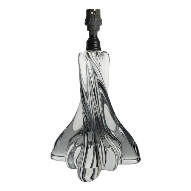 Vintage Table Lamp from Cristal De Baccarat, 1950s For Sale