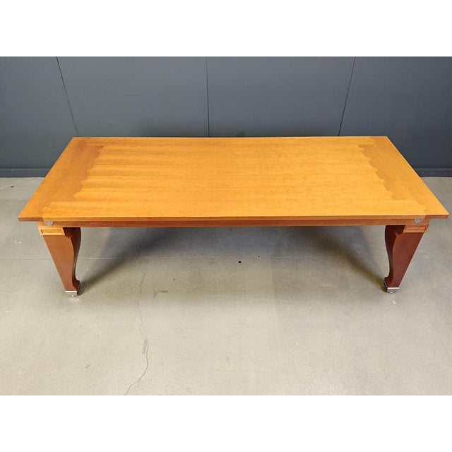 Mensa Magna Dining Table attributed to Leon Krier for Giorgetti, 1990s For Sale - Image 11 of 15