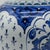 Handmade Ceramic Vase (20cm) – Classic Blue & White Floral Medallions – Traditional Iznik Decor For Sale - Image 4 of 9